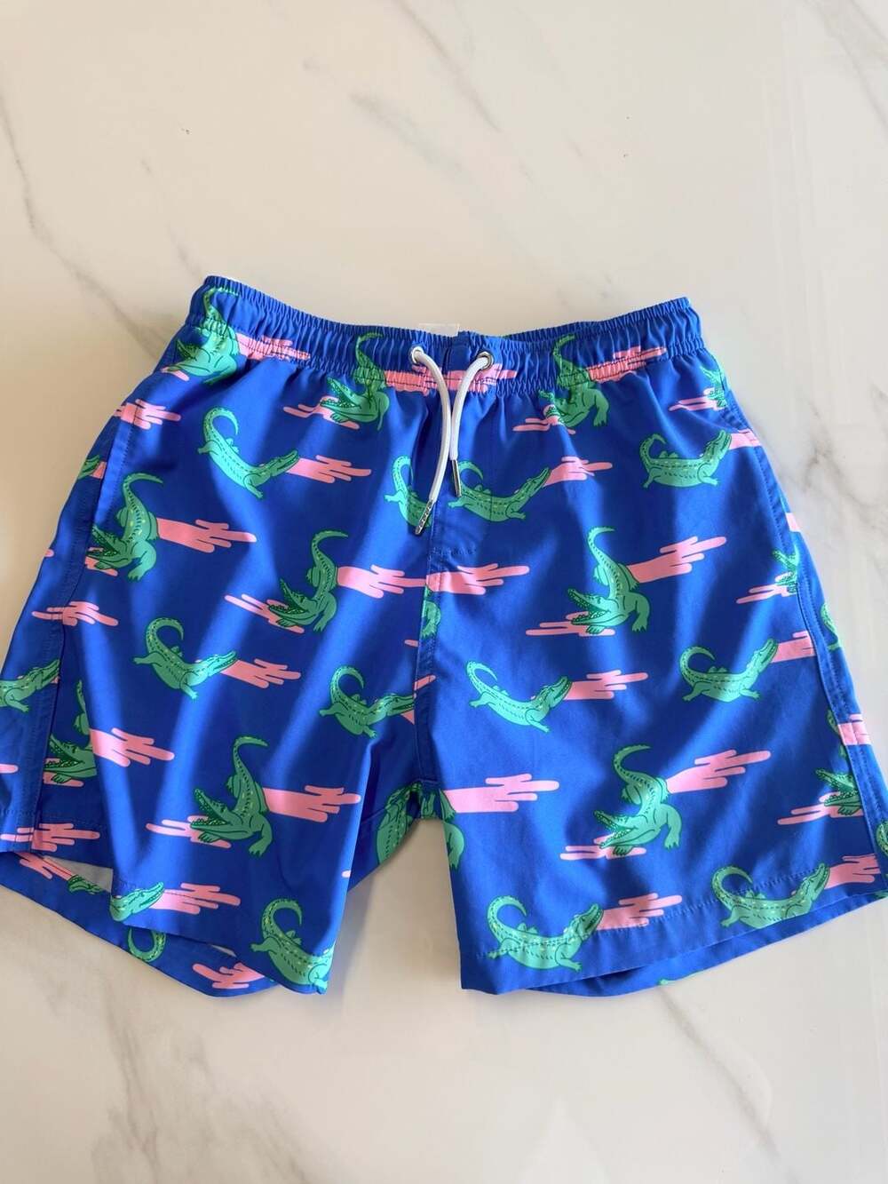 Bermies Everglades Alligator Swim Trunk Boys Size 14